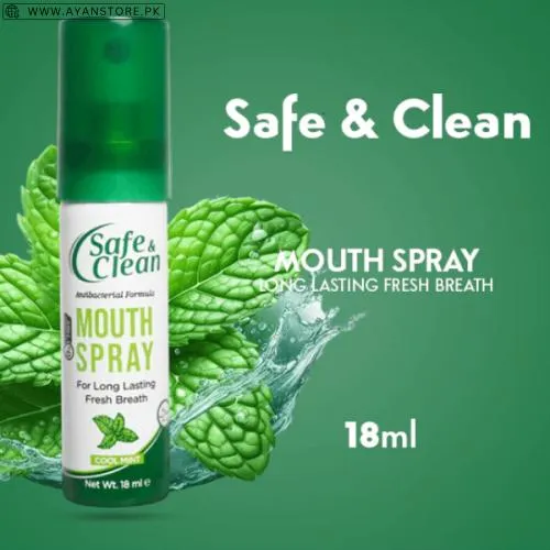 Safe And Clean Mouth Spray Price In Pakistan