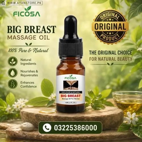 Big Breast Massage Oil For Women in Pakistan