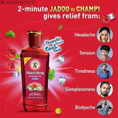 Navratna Ayurvedic Cool Hair Oil