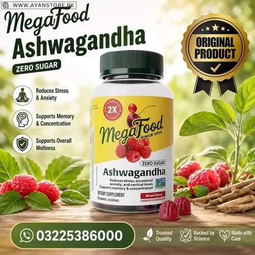 MegaFood Zero Sugar Ashwagandha Gummies in Pakistan