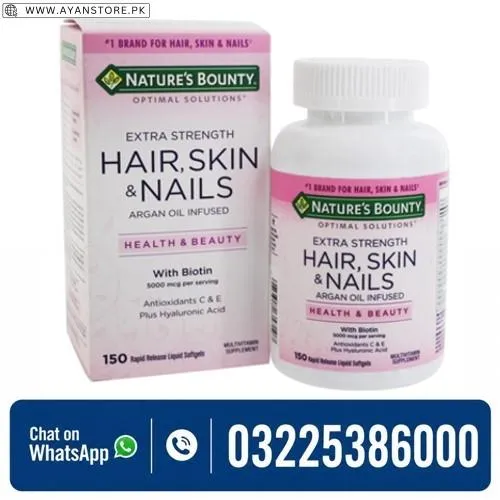 Nature’s Bounty Hair, Skin & Nails Softgels in Pakistan