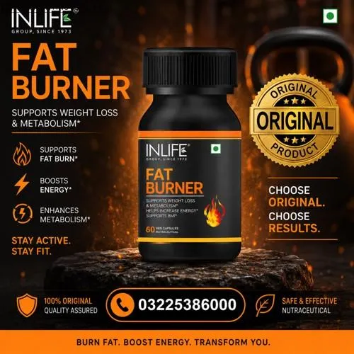 Inlife Fat Burner Capsules in Pakistan