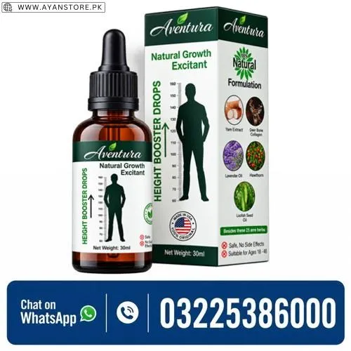 Aventura Natural Growth Excitant Drops in Pakistan