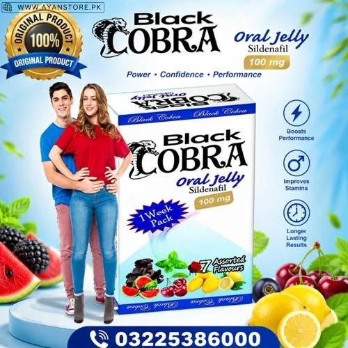 Black Cobra Oral Jelly in Pakistan