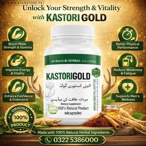 Al Barni Kastori Gold Capsule in Pakistan