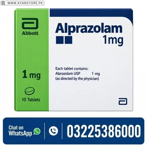 Alprazolam 1mg Tablets in Pakistan
