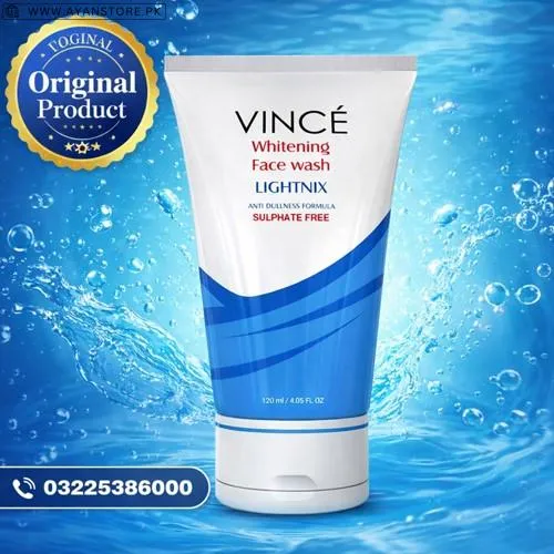 Vince Lightnix Whitening Face Wash in Pakistan