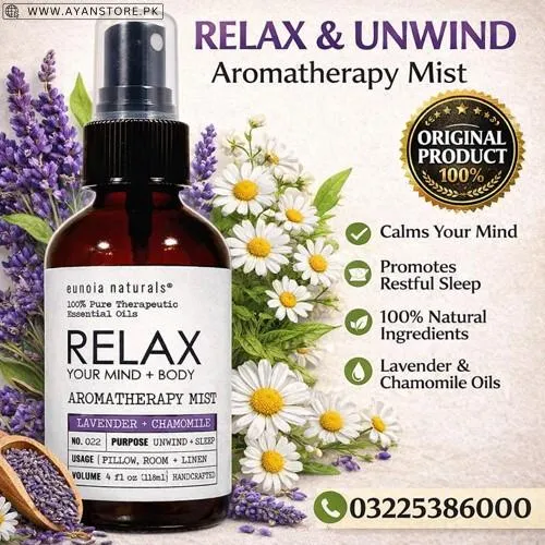 Relax Your Mind + Body Spray in Pakistan