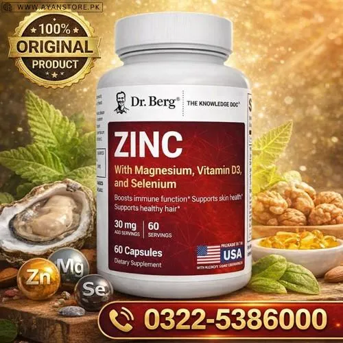 Dr. Berg Zinc 30mg Capsules in Pakistan