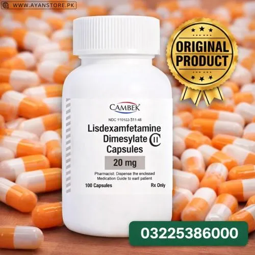 Lisdexamfetamine Dimesylate Capsules in Pakistan