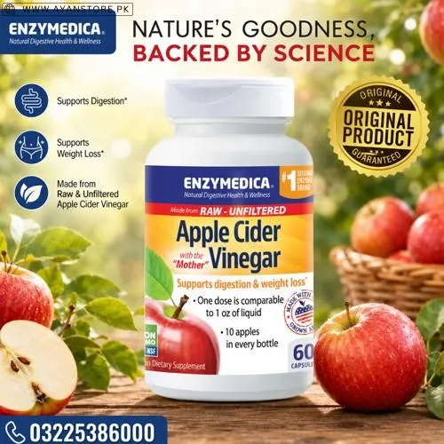 Enzymedica Apple Cider Vinegar Capsules in Pakistan