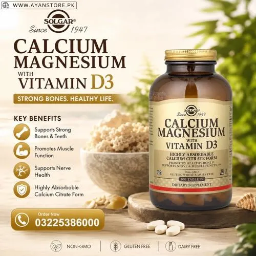 Calcium Magnesium with Vitamin D3 Tablets in Pakistan