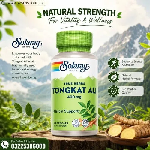Solaray Tongkat Ali 400mg Capsules in Pakistan