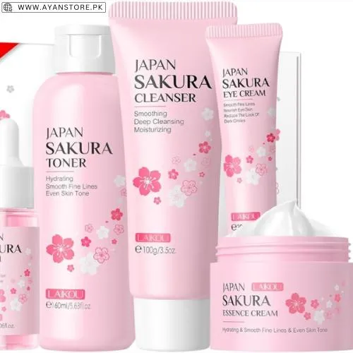 Laikou Sakura Skincare Sets Face Serum Price In Pakistan