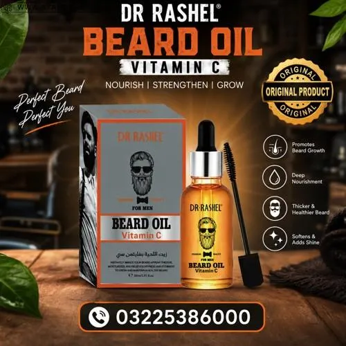 Dr. Rashel Beard Oil Vitamin C in Pakistan