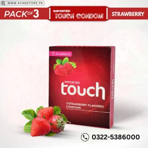 Touch Strawberry Condom In Pakistan