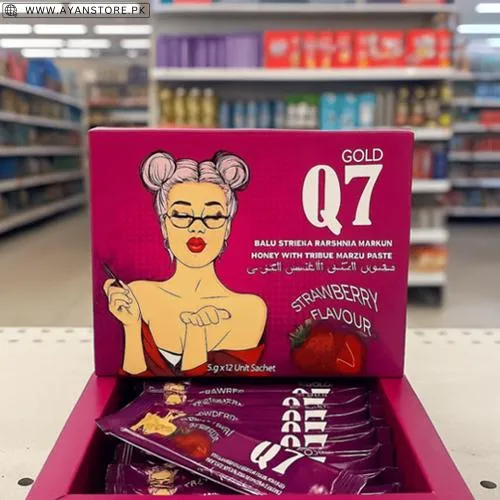 Gold Q7 Strawberry Flavour Honey