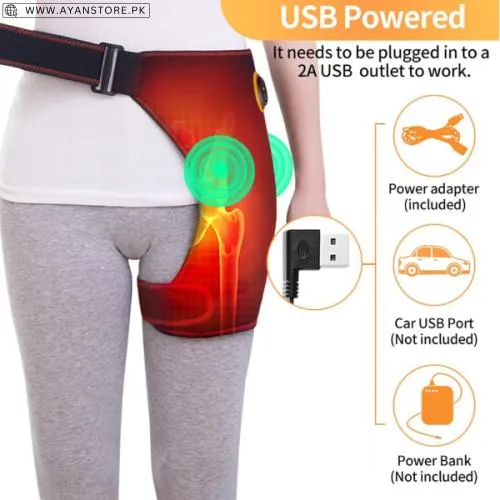 Usb Electric Heated Hip Brace