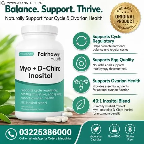 Fairhaven Health Myo + D-Chiro Inositol in Pakistan