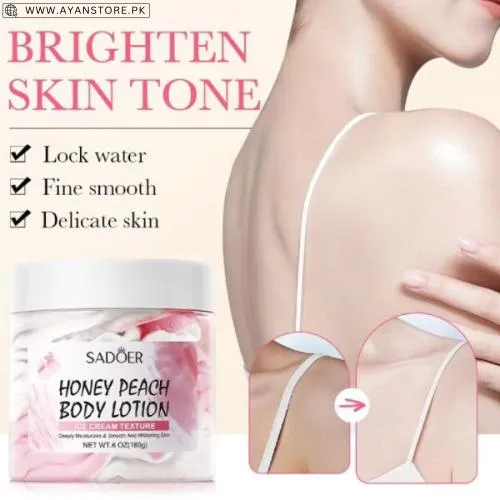 Sadoer Honey Peach Body Lotion