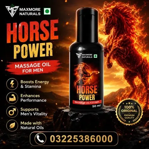 Maxfort Naturals Horse Power Oil in Pakistan