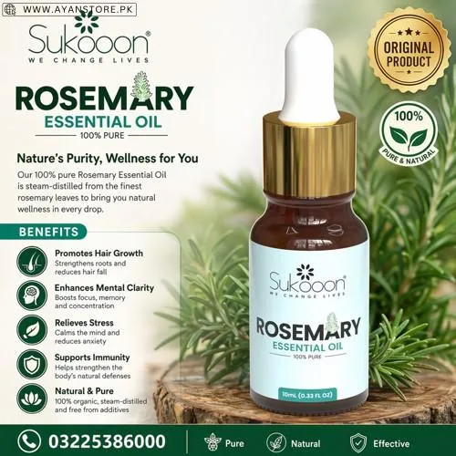 Sukooon Rosemary Essential Oil in Pakistan