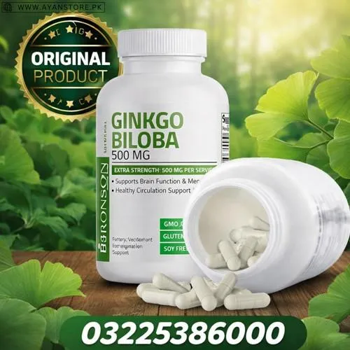 Ginkgo Biloba 500mg Capsules in Pakistan