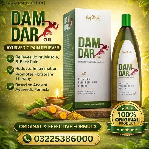 Saptarishi Herbals Damdar Oil in Pakistan
