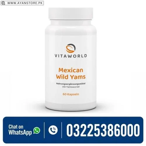 Vitaworld Mexican Wild Yams Capsules in Pakistan