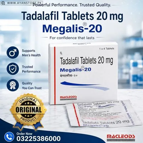 Megalis 20mg Tablets in Pakistan