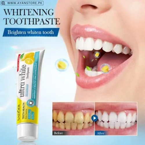 Lemon Ultra White Toothpaste
