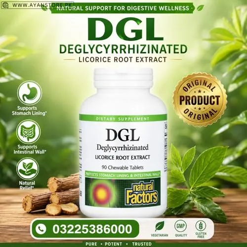 DGL Deglycyrrhizinated Licorice Root Extract Tablets in Pakistan