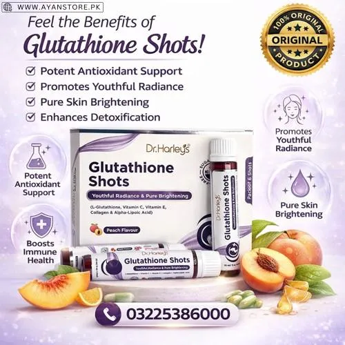 Dr. Harley's Glutathione Shots Dietary Supplement in Pakistan