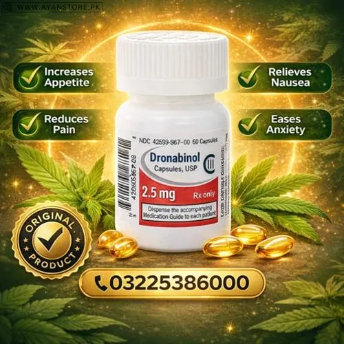 Dronabinol Capsules 2.5mg in Pakistan