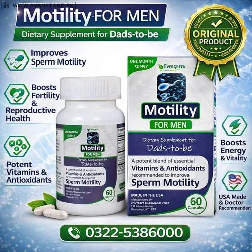 Evergreen Motility for Men Capsule in Pakistan