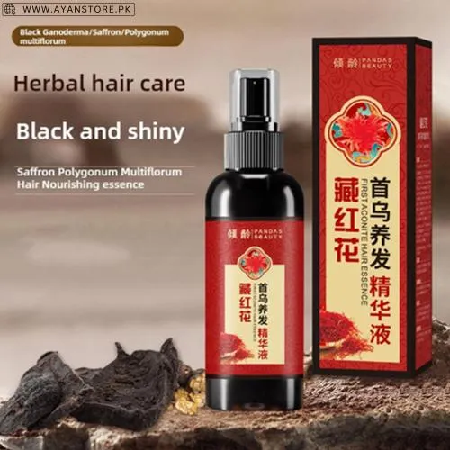 Saffron Hair Essence Spray With Polygonum Multiflorum