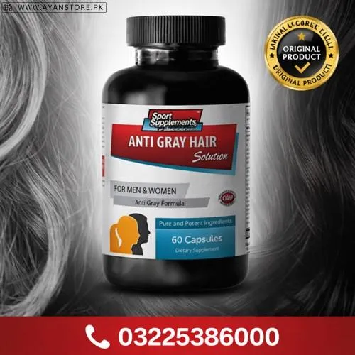 Anti Grey Hair Sports Supplements in Pakistan