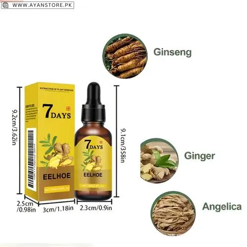 7 Days Ginger Hair Oil