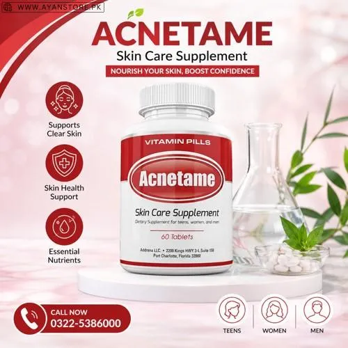 Acnetame Skin Care Tablets in Pakistan