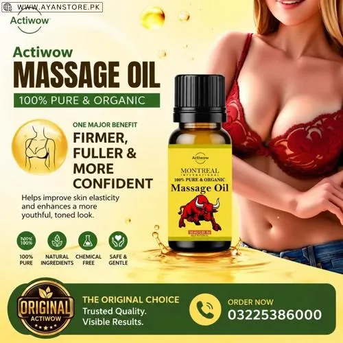 Actiwow Montreal Massage Oil in Pakistan