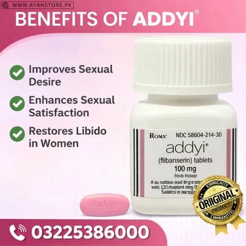 Addyi Tablets in Pakistan