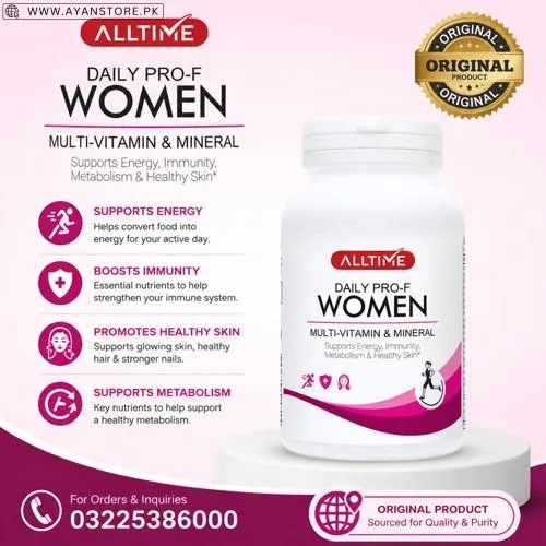 All Time Food Women's Multi-Vitamin & Mineral Supplement in Pakistan
