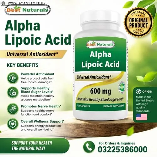 Alpha Lipoic Acid Capsule in Pakistan