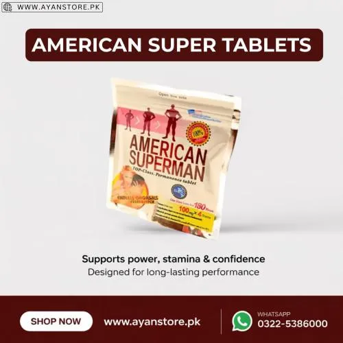 American Super Tablets in Pakistan
