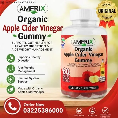 Amerix Organic Apple Cider Vinegar Gummy in Pakistan