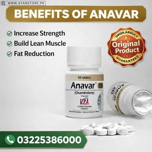 Anavar 15mg Tablets in Pakistan