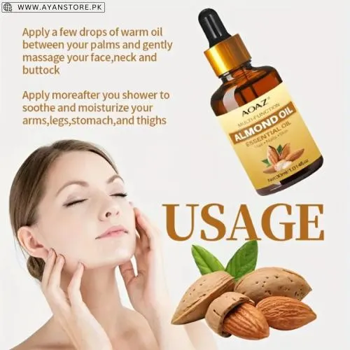 Aoaz Bitter Almond Hair Oil