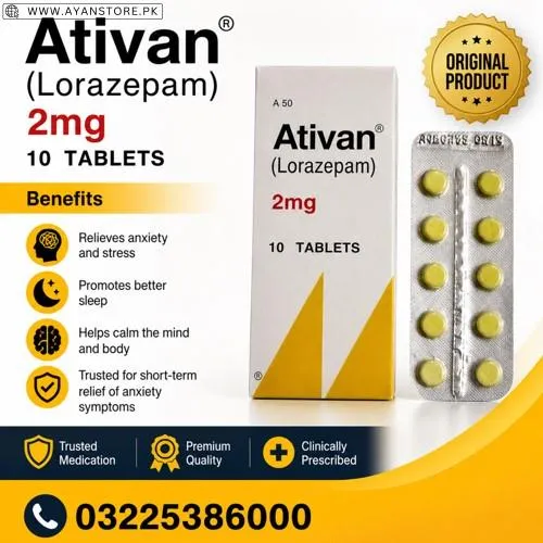 Ativan Tablet in Pakistan