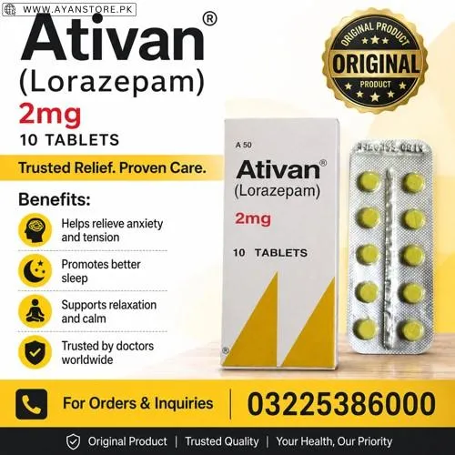 Ativan Tablet in Pakistan