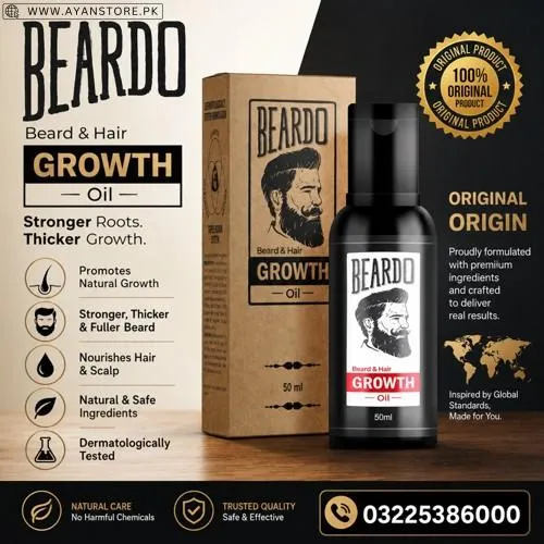 Beardo Beard and Hair Growth Oil in Pakistan